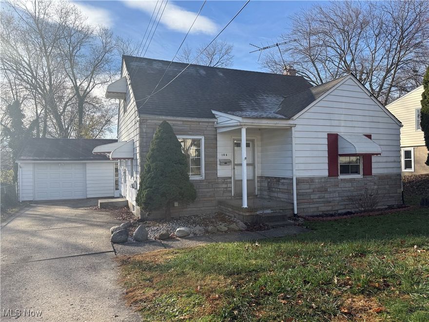 Welcome to 106 Selden Ave—your chance to own a charming Cape Cod with tons of usable space inside and out! Step into a bright, welcoming living room with updated flooring and great natural light. The main level features two comfortable bedrooms and a full bath, while the finished attic expands your living options—perfect for a home office, studio, or additional lounge area.

The clean, oversized basement offers even more value with a bonus room, laundry area, and plenty of storage potential. Outside, you’ll find a fully fenced backyard, a covered patio ideal for relaxing or entertaining, and a 1-car detached garage with a long driveway for ample off-street parking.

Located in the heart of Firestone Park, this home offers easy access to shopping, parks, schools, and major highways. Move-in ready, easy to show, and packed with potential—schedule your tour today!