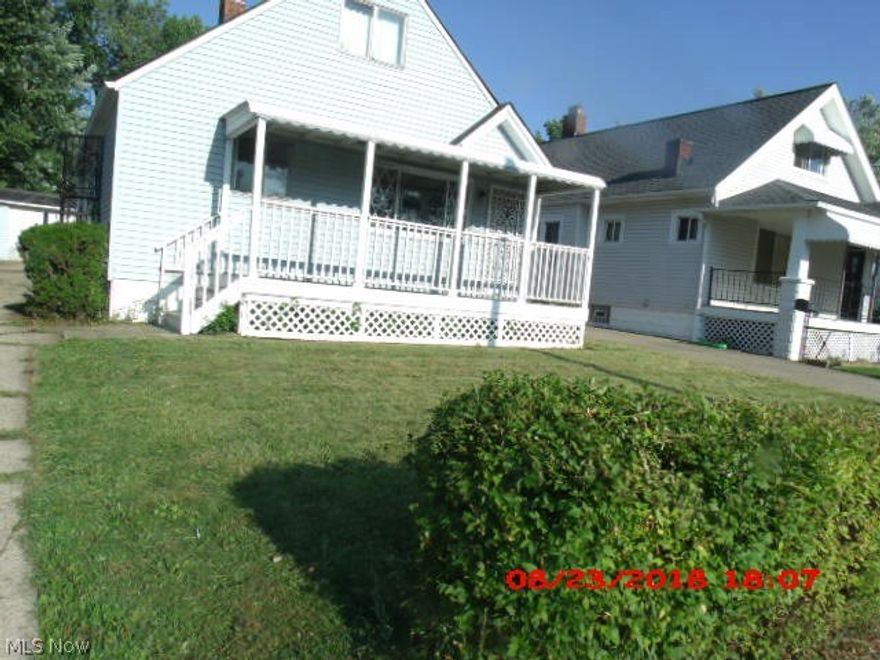 FOUR BEDROOM AND AND ONE HALF BATH BUNGALOW IN THE MILES HEIGHTS NEIGHBORHOOD. TWO CAR DETACHED GARAGE WITH A FRONT PORCH AND FULL BASEMENT. OFFERED AS-IS, SEE ATTACHMENTS FOR INSTRUCTIONS.