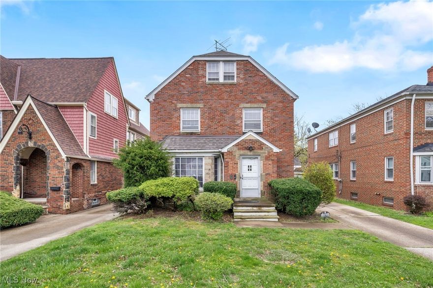 This fully upgraded and spacious 2-unit multifamily property features 4 bedrooms and 3 full baths, offering excellent cash flow potential. The lower unit includes 2 bedrooms and 1 bath, currently leased at $1,100/month. The upper unit boasts 2 bedrooms, 1 bath, and a beautifully finished attic perfect for added living, bedroom or office space. Each unit has separate entrances and utilities for tenant privacy. Additional highlights include a full basement, classic brick exterior, and detached garage. Situated in a high-demand rental area near Lake Erie, shopping, and transit this is a smart investment opportunity you won't want to miss!