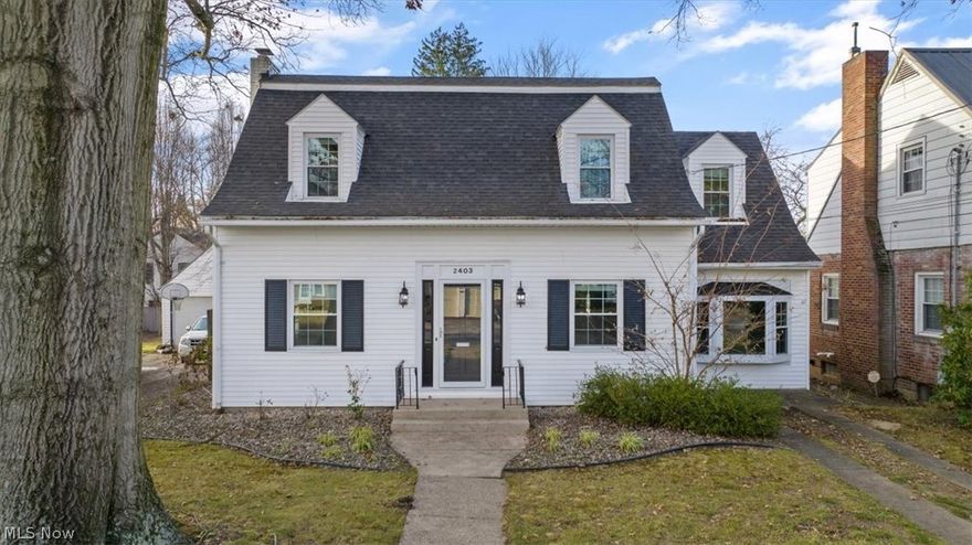 Welcome to this charming cape cod ready for immediate possession. Character galore with fireside seating in living room.  Newer kitchen with stainless appliances. Roof and windows updated in 2016. Large deck added in 2012. This home is situated on an inviting tree lined street close to several amenities.  A Must See!