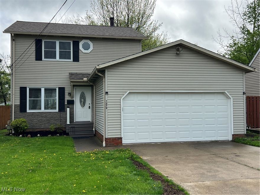 Quality abounds in this updated Beautiful 3 bedrm. 2 full bath Colonial. All the modern convenances of today's comfort have been installed in this newly renovated home. NEW Kitchen Cabinets with Granite counter-tops & Brand-New Tile... 2 New tiled Full Baths on each level. NEWER WINDOWS! Brand NEW HVAC (central air never used) The master bdrm. has 2 large closets. Clean, dry Basement. CITY POS VIOLATION FREE! SUPER close to 33,500-square-foot, $34.6M Mayfield Heights Aquatic Center and adjacent community center. I271 and shopping just 2 minutes away, All this and more to call your HOME!