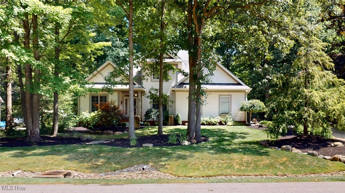 Beautifully updated and landscaped executive home in sought after Ashbrook. Lots of natural lighting, storage and
updates throughout! Classic entry foyer leads to dining room and office. Seamless flow throughout with a very large
eat-in kitchen and family room with firelace. The open flow is perfect for entertaining! Expansive Kitchen with lots of
natural light. Rare first floor Master suite with en suite bath and walk in closet. Upstairs is immaculate. Three large
bedrooms with large closets, hall bath and a spacious loft area for study. The Family Room and kitchen have views to
the newly landscapped rear yard and newly installed stone patio, covered gazeebo with TV, well manicured shrubs and
flowers and a seperate brick patio with firepit in the rear of the yard. Relax and enjoy what nature offers! The lower
level is impressive for entertainment and fun. Lower level Living area with fireplace for relaxing to watch a movie or
card games. Seperate Billiards room amd full bath. Cuyahoga Valley National Park and scenic walking trails. Don't
miss your chance to own this exceptional property in a prime location!