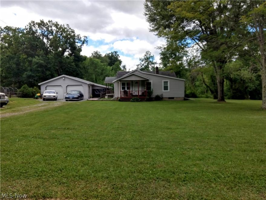 Charming 2 bedroom bungalow on a wooded 3 acre parcel in Champion. Home already has updated septic & electrical box, 24 x 24 garage, vinyl windows & siding, central air, 1st floor laundry room & water softener.