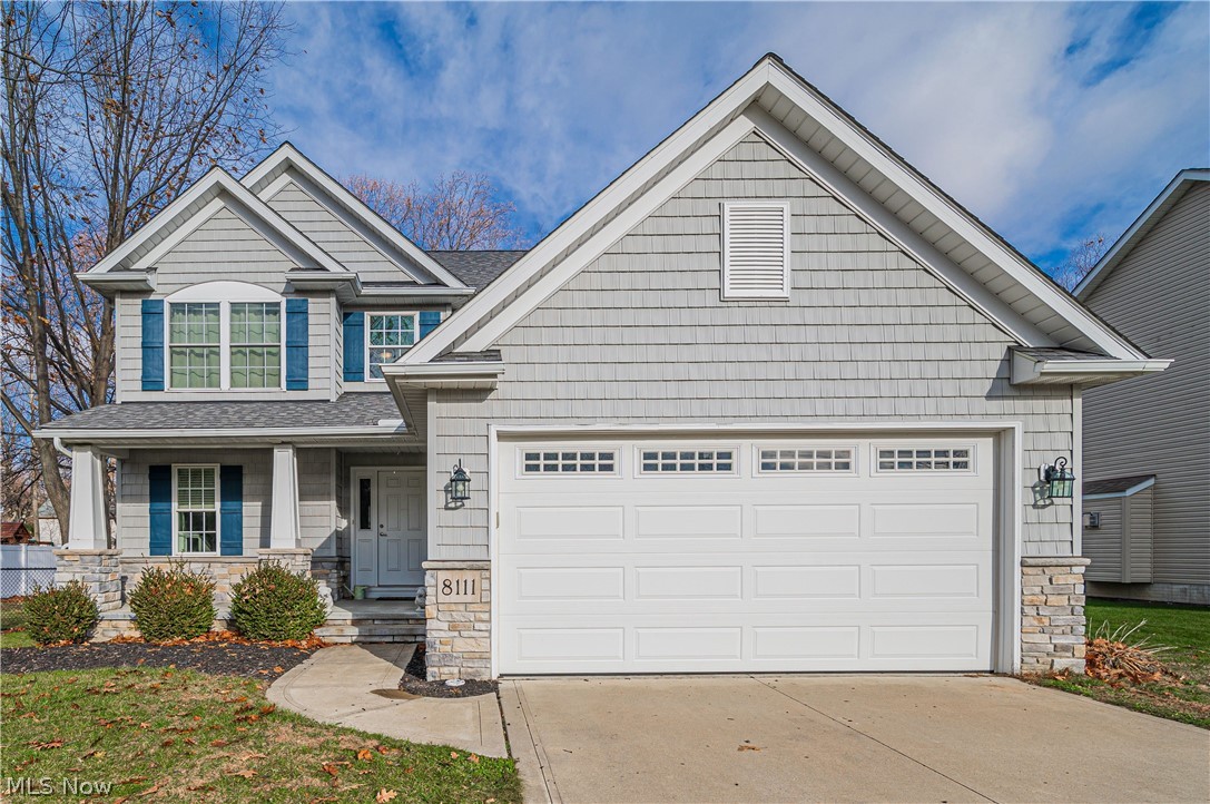 Welcome Home! You won't want to miss this one! Clean and Ready for new owners! This young home offers so much: Spacious Lot * Fully fenced back yard * New Deck 2019 * New above ground pool in 2019 * Shed/storage 2018 * Driveway with additional area for turn around * Home Warranty* Great Room with gas fireplace * Beautiful Kitchen with Maple cabinets * Eating counter area * Stainless Appliances included * Sunny dining room * First floor Laundry * Master suite with walk in closet and full bath with double sink vanity * Two additional bedrooms up * Basement with rough in for future bathroom if desired * Glass block windows in Bsmt * Two car insulated garage with hot & cold water * Make sure you see this one quick!