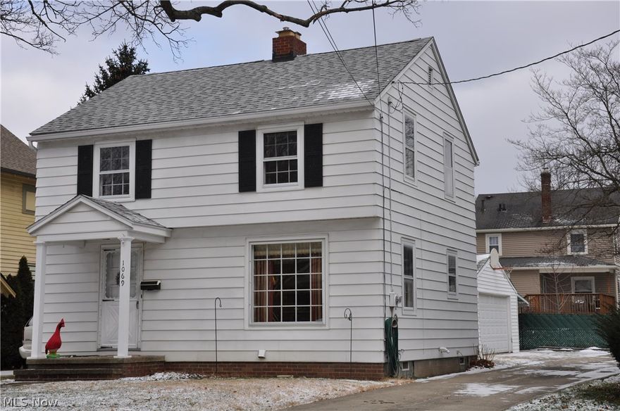 Warm and cozy this colonial has some great character and has been well cared for. New roof in 2014, high efficiency furnace, central air conditioning and steel siding. Close to Portage Crossing in Cuyahoga Falls and Chapel Hill stores. 2 car garage with additional storage, partially finished basement (man cave) with workshop off of the laundry room with a lot of shelves and storage areas. Concrete driveway, close to bus route and all appliances stay. Home being sold AS IS.