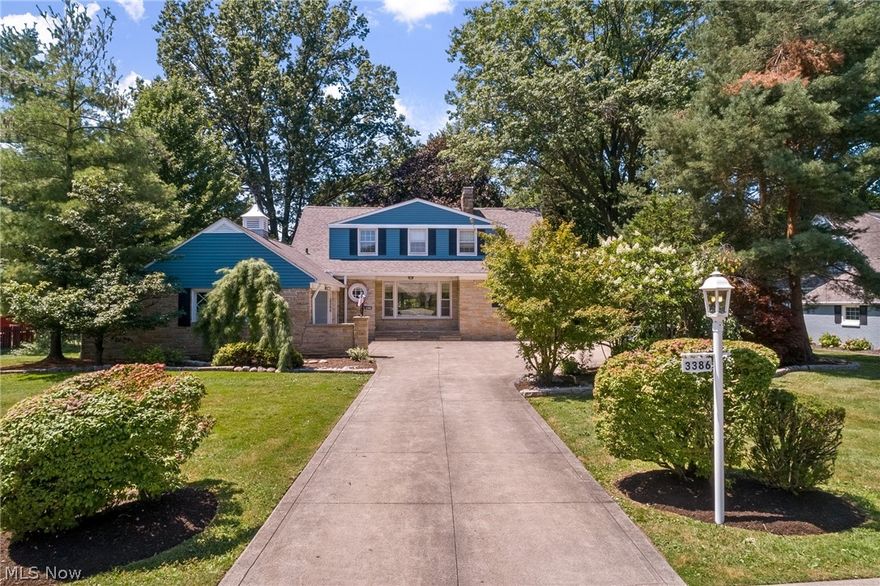 Beachwood Beauty...Pre Inspected, Magnificent 5 Bedroom (Possible 2 masters), 3.5 Bath Elegant Cape Cod w/Finished Basement that includes 1 of the 3 Custom Fireplaces, Finest Sunrooms I have Seen (Vaulted/skylights) situated on Large Private Lot/Desirable Quiet Street...30 Day Close Available! Beautiful Fresh Exterior w/gorgeous roof lines, fresh paint, Part stone Exterior w/relaxing sandstone porch...Side load 2.5 car garage (Miracle Stone Flr) & large driveway, professionally landscaped...Backyard has room to w/border of trees & patio. Home is loved/Pre inspected mechanically updated & ready for you. Enter to fantastic floor plan...Custom kitchen loaded w/cabinets, granite counters, wall ovens & 6 burner cooktop, deep sink...massive window in light filled formal dining (Gleaming wood flrs). Living rm w/another massive window, wood flrs/crown molding & Custom marble fireplace. 1st flr suite is one of a kind, private updated bath & private suite w/direct access to family rm/full wall brick fireplace. Vaulted 1st flr outstanding laundry (Washer/dryer included) 2nd flr w/4 bdrms, full bath, wood flrs, cedar closet. Finished basement is fabulous w/dramatic fireplace, multiple rec areas, full dual sink bath. Fresh carpet, paint, updated electrical, 2020 H20 Tank, 2014 Roof, more.