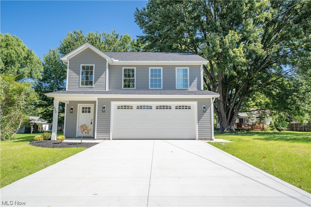 Introducing a stunning new construction home ideally situated on a peaceful cul-de-sac within a highly desirable neighborhood. This beautiful home features three expansive bedrooms and two and a half baths. The open floor plan invites you in, highlighted by the sleek quartz countertops and a convenient kitchen island, perfect for gathering with friends and family! The elegant neutral tones of the house blend seamlessly with its surroundings. The master bedroom is a true retreat with an attached master bathroom (his and her vanity) and a spacious walk-in closet. The two-car attached garage ensures both convenience and storage. Seller is including a one-year home warranty for extra peace of mind! This house is ready for you to move in and call it Home Sweet Home!