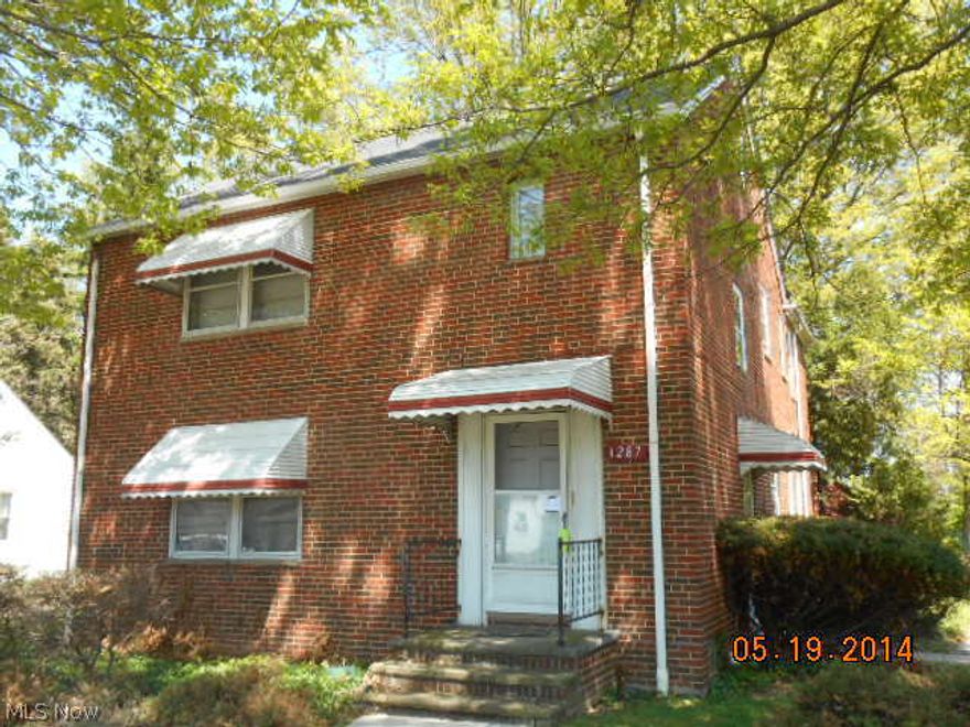 Wonderful income opportunity here. 2 story brick duplex with 2 bedrooms, 1 bath in each suite. Finished 3rd floor for additional living space or storage. Full basement has glass block windows. 2 car detached garage. Patio. Buyer to assume ANY/ALL POS violations. POS report in 'attachments'.