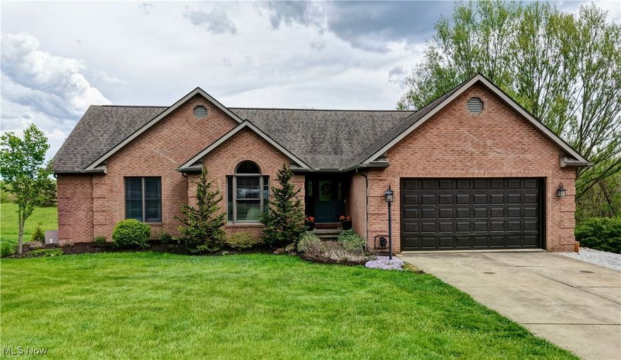 Welcome Home to your completely remodeled brick ranch in Wilkshire Hills.  This beautifully maintained 4 bedroom, 3 bath ranch backs up to a tree farm, offering stunning views. Inside you will find open and functional layout featuring a luxurious primary suite and a fully finished walkout basement ideal for entertaining. The kitchen features granite counter tops, double oven, farmhouse sink and panoramic views.  The living room has vaulted ceilings with a stone gas fireplace. The master suite has his and her sinks, soaking tub, walk in tile shower and walk in closet.  The fully finished walkout basement is great for entertaining, with a bar/ kitchen and a 4th bedroom. Don't miss this one call me today for your private showing. 24 hour notice for showing