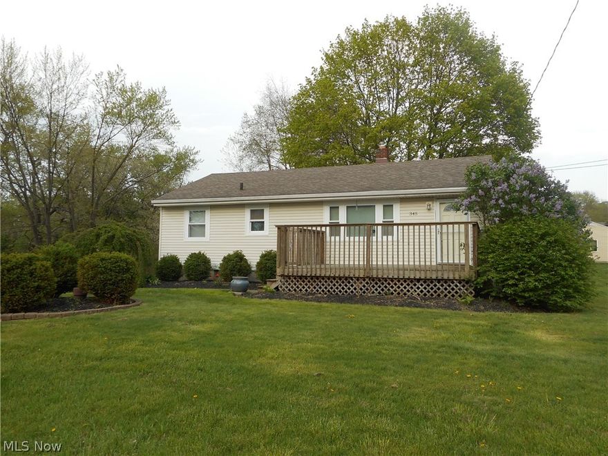 Amazing ranch located on two lots.  This 3 bedroom, 2 full bath home offers a spacious living room (carpeting new last year) and an applianced, eat-in kitchen with plenty of cabinets.  The room off the kitchen would be awesome for a pantry/storage room and even has space for a desk.  The main bath has been updated with subway tile, newer flooring and fresh paint.  Bedrooms have been freshly painted as well.  On the lower level, you'll find a partially finished rec room (has drop ceiling, it just needs flooring and plumbing for a kitchenette), a full bath with a large walk-in shower, two additional rooms and newer French doors (2014) that lead to the large backyard.  Two car attached side entry garage.  The basketball hoop even stays!  Furnace/AC approximately 8 years young.  The seller is offering a home warranty for peace of mind.