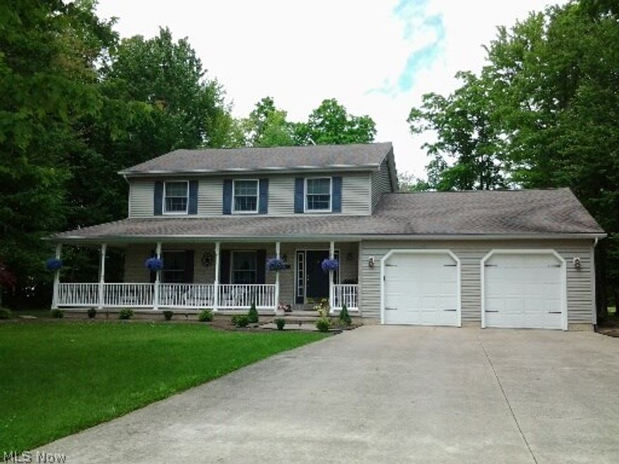 This is one of the most outstanding homes I have ever been in. Perfectly maintained with nicely landscaped, treed yard. Interior lends itself to comfy living, entertaining or whatever your desire. Kitchen and dining areas open into family room with custom fireplace. This home boasts newer carpeting, 95% + furnace, and 3T air conditioner. Please see supplemental information sheet as there is too much to mention. It also has a cement drive and wraparound porch give an appealing approach, and a finished garage. Swing set and wicker furniture on front porch stay. Pool table negotiable and bar and Budweiser light do not stay.