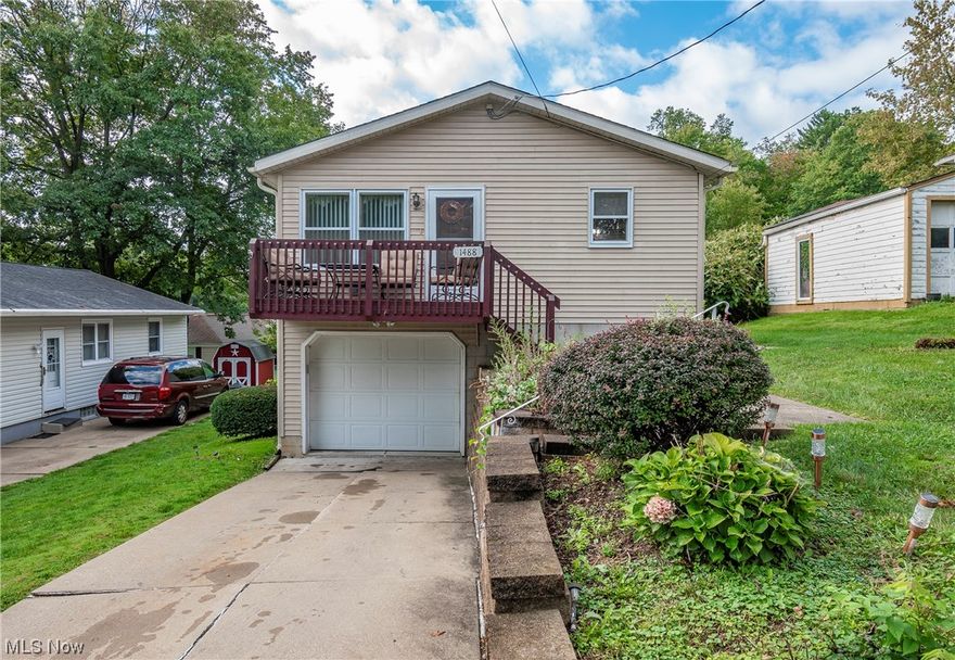 Welcome to 1488 Woodbirch Avenue! Don't miss this 3 bedroom, 2 bathroom raised ranch. A great home or investment opportunity! The main level boasts a spacious kitchen and a living room. Large dinette sits off the kitchen and offers extra space for a breakfast bar. Three bedrooms and one full bathroom round out the main level. New 2023 luxury vinyl throughout. Extra space for a rec room is located on the lower level along with plenty of storage space and walkout access to the one car attached garage. HWT 2022, furnace/ac 2016, garbage disposal 2021. Don't let this home get away. Schedule your private viewing today!