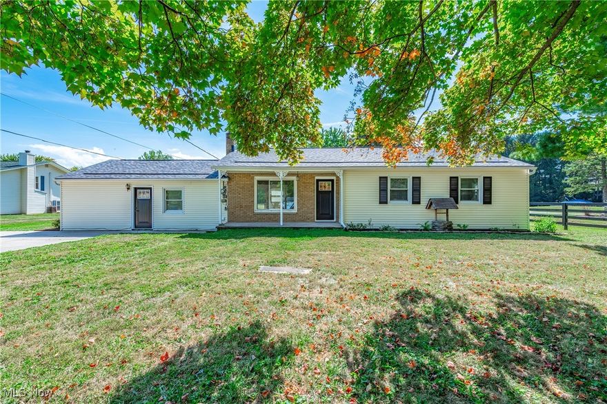 Welcome to this beautifully remodeled home in Vermilion, set on a stunning park-like lot of over an acre. Enjoy the best of both worlds—peaceful privacy right at home, while being just minutes from Lake Erie’s shoreline and the charming shops and restaurants of downtown Vermilion. Inside, this spacious home offers three bedrooms with the option for a fourth, along with two fully updated bathrooms. The interior has been completely renovated, including a gorgeous kitchen with brand-new cabinets, butcher block countertops, and modern appliances. Both bathrooms feature stylish updates, and a large utility room adds everyday convenience and storage. One of the highlights is the expansive bonus room, which provides incredible flexibility. It can serve as a cozy family room, media or theater space, or be transformed into a generous primary suite. With fresh finishes throughout, this home is truly move-in ready—just unpack and start enjoying. Set on over an acre of beautifully maintained, park-like land, this property offers endless opportunities for outdoor living, gardening, or entertaining. Combining modern updates, flexible living space, and an unbeatable location near Lake Erie and downtown Vermilion, this home has it all.