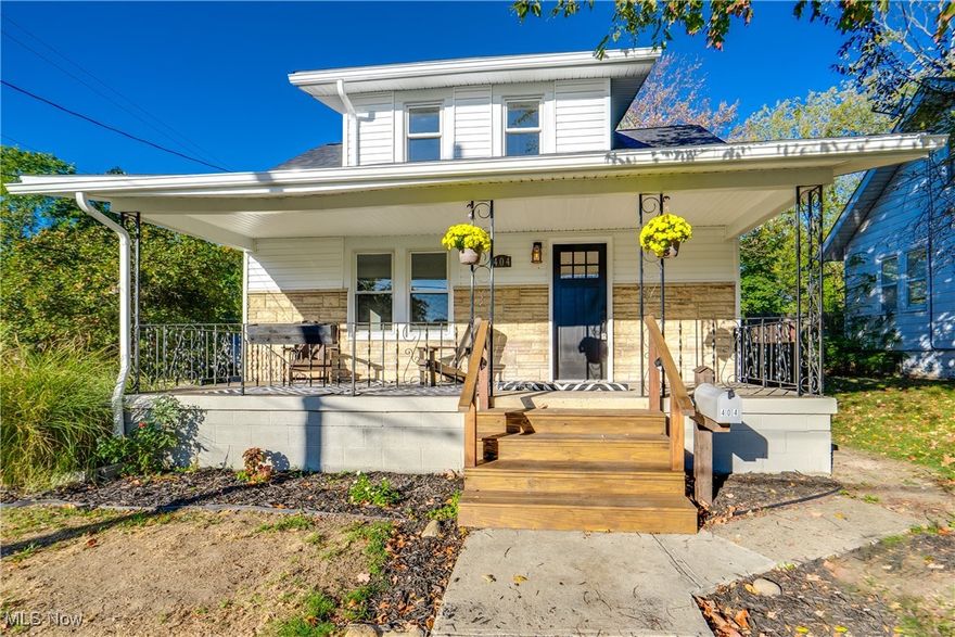 Stunningly Renovated & Move-In Ready: 404 Newell Avenue, Akron!
Welcome to this completely modernized 3-bedroom, 1-bath home in Akron, perfectly situated on a desirable corner lot and ready for its new owners! This house has been meticulously renovated, offering fantastic curb appeal and peace of mind with a new roof (with warranty), new siding, and new gutters. Step inside the large family room and immediately appreciate the fresh, contemporary feel created by new laminate flooring and fresh paint throughout the main level. The brand new kitchen is a showstopper, featuring new cabinetry, sleek new counters, updated laminate flooring, new fixtures, and a full suite of upgraded stainless steel appliances. With tons of storage, this kitchen is as functional as it is beautiful. The full bathroom has been completely renovated, and the bedrooms upstairs boast brand new carpet. Additional features include a detached two-car garage for parking and extra storage. This home offers a perfect blend of style, comfort, and major system updates. It truly has a lot to offer and needs to be seen to be appreciated!
Bring your buyers and schedule your showing today!