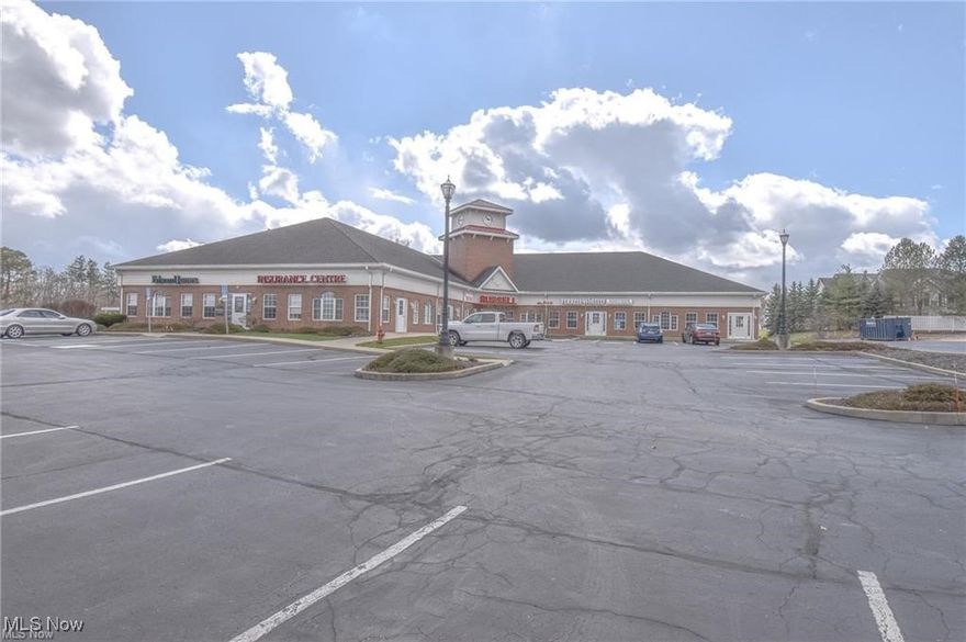 2500 sq ft of Space Available. Former Bank location with Drive Thru. Unit has 3 private offices, a break room and a storage room. Remaining space is a wide open area. Great location on heavily traveled Medina Rd. Professionally managed building with long term tenants in place.