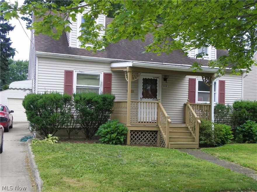 Charming cape cod in Firestone Park~3 bedroom~1 bath~1120 SQ Ft with part basement finish~Newer roof less than 10 years old~All appliances stay including washer and dryer~newer plumbing~2007 water tank~100 amp electrical box~Termite treatment with transferable warranty~Finished attic with tons of storage~some new windows~HOUSE SOLD AS-IS. You won't want to miss this one. Call for your showing today!!