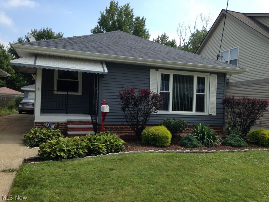 Desirable ranch in a tucked away corner of Garfield Heights available for rent! Living room dining room, kitchen and very nice sized bedrooms with great closet space on the first floor. Large finished basement with a rec room and bar area, laundry and great storage in the basement. Very nice sized fenced and private back yard with charming perennial beds and and an oversized one car garage. This home cant be beat! Dont miss it!