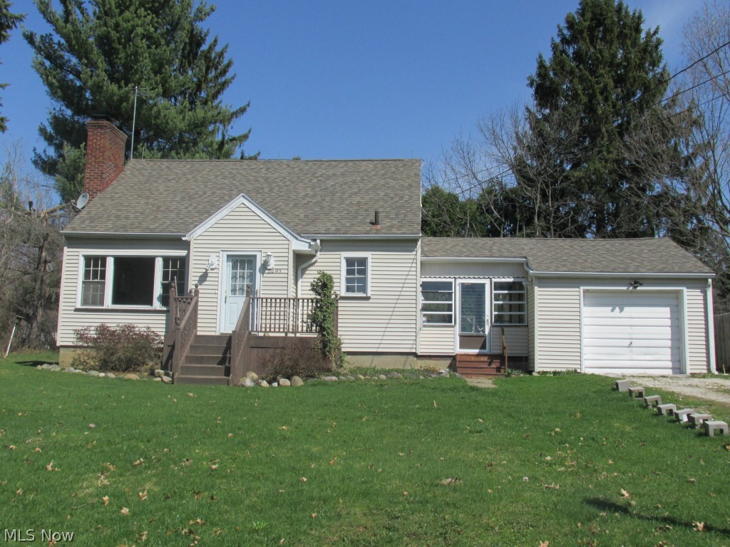 Seller offering $2000 toward new stove and refrigerator. Move-in ready vinyl sided 3 bedroom, 1.5 bath home on level landscaped lot makes living convenient with the attached garage. Fresh and clean with newer furnace, central air, hot water tank, electrical box, water softener to name a few. Upstairs bedroom has own half bath. Great storage throughout! Covered breezeway makes bringing groceries in very comfortable year round. Recreation room, workshop in basement offer many options. Glass block windows. Backyard deck for summer parties, watching the perennials bloom or simply feeding the birds. Affordable homeownership! Call today!