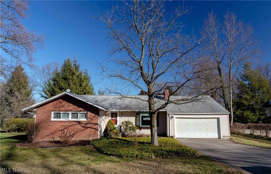 Rare opportunity to own a 3 bedroom Ranch in The City of Fairlawn.  Upon entering the home you will see the beautiful hardwood floors throughout.  A lovely bay window facing West is located in the living room next to the fireplace. All the kitchen appliances stay. Washer and dryer in the lower level are also included.  For your peace of mind, a home warranty has been provided by the seller.  Beautiful vinyl deck off of the dining room.  Come and take a look.  You won’t be disappointed.  Also, the owner has a pre listing inspection report available.