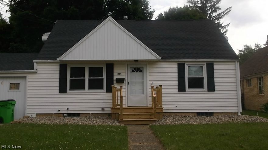 Looking for a Nice Bungalow in North Canton? New Roof, New carpet, New Kitchen, New Cupboards, New Dishwasher, New Range, New windows, New Bath, Everthing is freshly painted and ready for a new owner. Fenced in Rear Yard, Storage Shed and Garage.