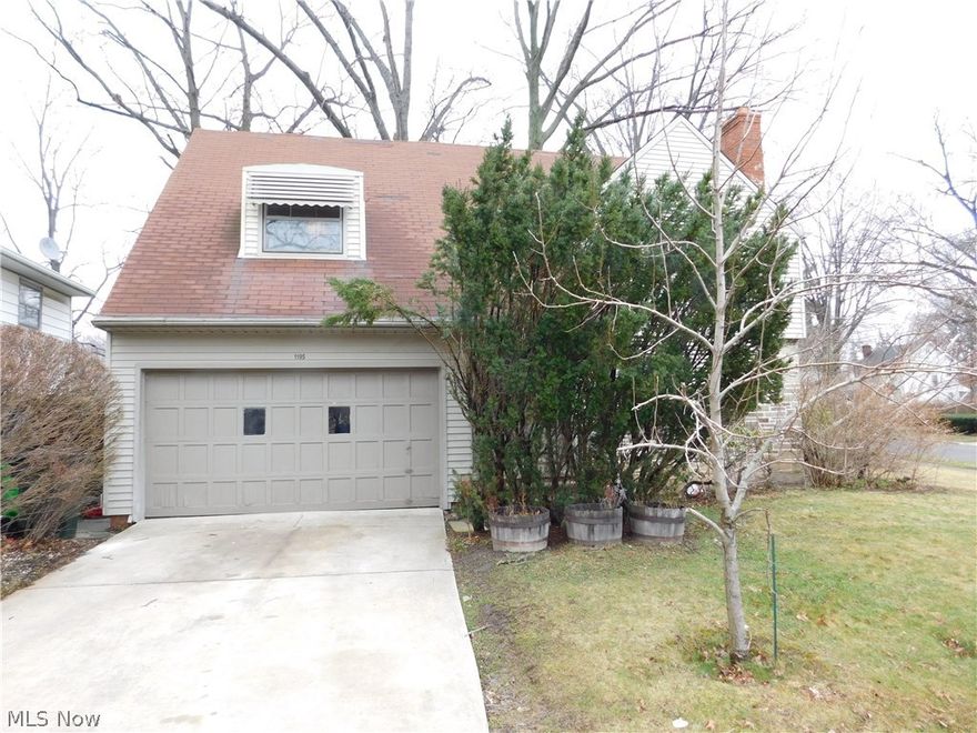 Nicely renovated 3 bedroom, 1 1/2 bath Cape Cod in the heart of South Euclid.  Spacious rooms with hardwood floors and finished basement for entertaining.  Close to colleges and downtown!