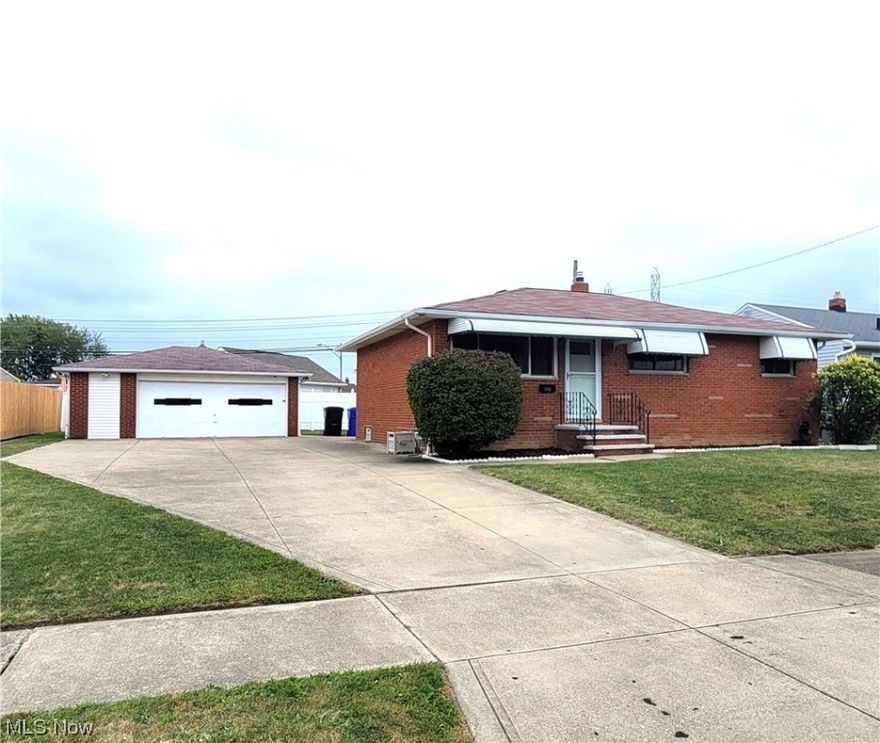 Welcome to this full brick ranch conveniently located to highways, shopping and so much more**You will be immediately wowed by the rich hardwood floors and all the updates throughout**The eat-in kitchen is a chefs delight with the lovely maple cabinets, granite countertops, soft close doors and drawers, ceramic tile floors, new faucets, light fixtures, lazy susan, all upscale stainless steel appliances that stay and a large eating area**There are 3 bedrms on the first floor and a 4th on the lower level**The first flr full bath is also completely updated with ceramic tile floors, comfort height vanity with granite counter tops, beautifully tiled tub with shower, newer faucets and light fixtures**A favorite space will be the 20x12 3-season room which will be the ideal space to relax or entertain**The lower level features a spacious rec rom, 4th bedroom, and additional room with closet**2nd full bath on lower level is also updated with cermaic tile flrs, comfort height vanity with granite countertops, stand up shower and new light fixtures**The laundry rm is spacious and the washer and dryer stay for your convenience**The lower level has brand new carpet in all the living spaces**Glass block windows complete this amazing space**New blower motor and ignitor on furnace in 2022 and new disposal in 2023**Additional updates include windows, concrete nd breaker box**The yard is fully fenced with a privacy fence**Oversized two car garage**Home comes complete with a 1 yr home warranty**