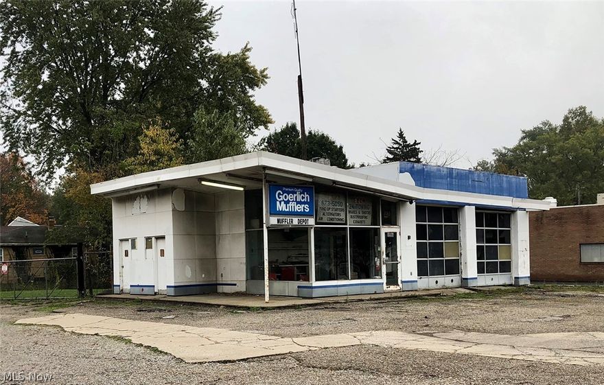 Opportunity Knocks - Automotive Service Station Settled On .5-Acre Corner Lot - Kent City - On-Site And Online Bidding Available - ABSOLUTE AUCTION, all sells to the highest bidder. ONLINE BIDDING BEGINS FRIDAY – NOVEMBER 19, 2021 – 12:00 PM and AUCTION LIVE ON-SITE BIDDING WILL BEGIN MONDAY - NOVEMBER 22, 2021 - 12:00 PM. Longtime family-owned property! Automotive service station settled on .5 acres with fenced rear lot yard, two overhead doors with lifts, sales and waiting room area, rear storage room with tool cage. Property features two restrooms with exterior access, Reznor gas heater unit, rear fenced lot yard with chain link security fence and gates. Annual taxes are $3,910. Block constructed building in Kent, Ohio on a corner lot with great exposure in a high traffic area, check it out! AUCTIONEERS NOTE: Long time owned property. Sellers have decided to retire! The property will be open for viewing at 10:00 AM auction day, join us! TERMS ON REAL ESTATE: 10% down auction day, ba