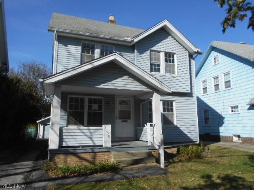 A 3 bedroom colonial home, Walking distance to Cain Park and minutes from shopping and trendy restaurants. Has fireplace in the living room, an unfinished basement and 2-car detached garage.