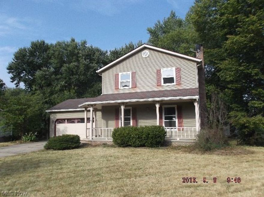 Three bedroom, 2.5 bath colonial with 2 car attached garage and partially finished walkout basement. To be Sold AS IS - No Disclosures - Room sizes are approximate and not guaranteed - Seller will NOT pay for any inspections - Condition of any appliances are not warranted - Pre-Approval required with all financed offers - Verification of funds required with all cash offers. Buyer or buyers agent responsible to verify all information contained herein and check with Health, Building, Zoning, EPA, DEA, Tax Dept. or any other requirement for intended use.