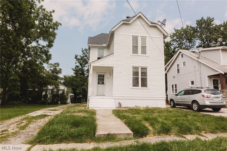 Here is a great investment opportunity in the heart of historic Bedford, this is a 2 story Colonial with lots to offer. Home has newer windows, new roof in 2019, new hot water tank, new furnace and a 2 car garage, and applianced units (Upstairs unit has a stove and fridge, downstairs unit has a stove, fridge and microwave). Upstairs you will find a large kitchen and bath, living room and two large bedrooms. First floor  a large open space and high ceilings, with two bedrooms, kitchen and full bath along with two living areas. Laundry hookups in the basement can be shared by both units. Close to shops, restaurants, and Bedford Reservation.  Live in half and rent the other, or rent both sides for maximum cashflow.  Fresh paint has been done with new carpet in some of the spaces
