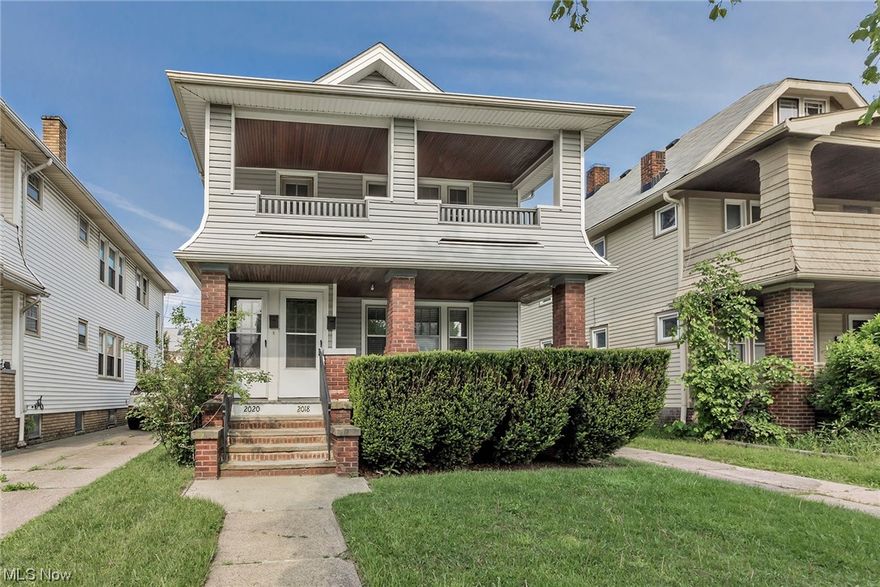 Crisp, clean double in great location in desirable Lakewood. This home is vacant, ready for an investor/owner who would like to live in the home or to rent both units. Great income potential. Beautiful front porch, separate entries. Each unit has a living room with fireplace, dining room with beautiful built ins, kitchen, full bath and two bedrooms. The second floor has a bonus space on the third floor. Clean basement with space for laundry for each unit and storage. Property is available immediately. Great location close to freeways, restaurants and all Lakewood has to offer. Great commute to downtown and University Circle.