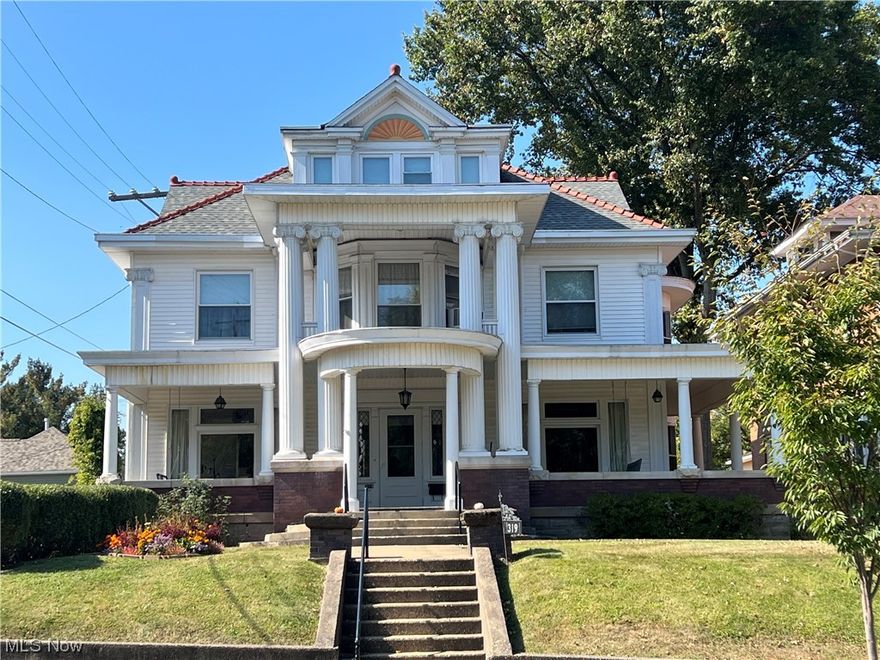 Step back in time to this beautiful home that has been owned by the same person for more than 50 years and has been well maintained.   Gorgeous woodwork throughout and high ceilings, this amazing home has over 4,000 sq. ft. of living space with 6-8 bedrooms and has an open layout with 2 full baths and one 1/2 bath on the main floor.   There's an eat in kitchen with pantry and oversized formal dining room with pocket doors and wood curved walls and real must see.  The staircase in the home is just stunning and there's 3 floors to enjoy living in, with family room, living, great rooms, office area, den, morning room, storage room, bonus rooms a gorgeous brick decorative fireplace and so much more. An updated bath w new shower, a back staircase to upstairs and many built -ins and loads of character throughout the house.  You just have to see it.   There's new flooring in the last year on the main floor, new electrical and electric box is new as well.  New hot water heater, some new ceiling tiles, newer replaced windows, garage built in 2002 is a 2 car with off street paved parking and level back yard.  Full unfinished walkout basement with laundry area, and a huge wrap around covered front porch to sit and relax on.  Close to intown city convenience and not far from the city park.   Call today to view inside.