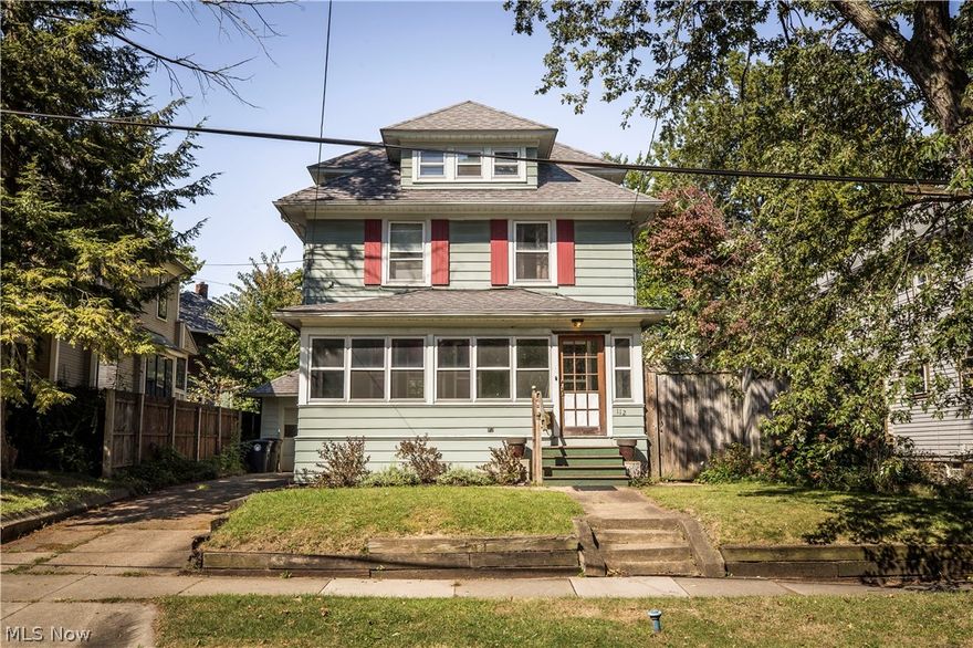 If you've ever thought to yourself- "let's buy a home that is exploding with charm and make it our own" then this is it! A 3 bedroom, 1 bathroom, charming, colonial near highland square and all of its amenities is waiting for you. Enter the home through the rocking chair worthy screened-in front porch and into the living room with quintessential wood floors. The kitchen offers you plenty of space to cook your favorite meals, and walk-out the back door into a private backyard. Upstairs, there are 3 bedrooms and 1 bathroom and a huge space on the third floor to let your imagination run wild. Schedule your showing today!