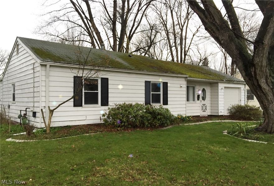 3 Bedroom, 1 Full Bath Ranch. 1 car attached garage, large deck, above ground pool, full fenced in yard. Walk to Lake Erie!