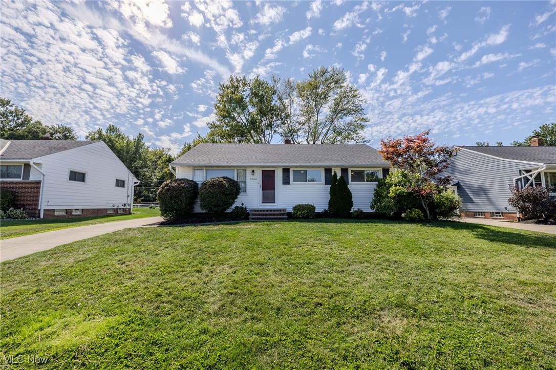 Welcome to this charming 3-bedroom ranch in the heart of Wickliffe! This home offers the perfect blend of comfort, convenience, and extra living space to fit your lifestyle. Step inside to find a bright and inviting main level with a spacious living room, a functional kitchen with ample cabinetry, and a dining area that makes gathering easy. Three well-sized bedrooms and a full bath complete the main floor, offering comfortable accommodations for family or guests. The finished basement provides an incredible extension of living space, perfect for a home theater, game room, office, or workout area, with plenty of storage options as well. Enjoy the outdoors year-round on the covered back patio, overlooking the backyard that's ideal for entertaining, relaxing, or gardening