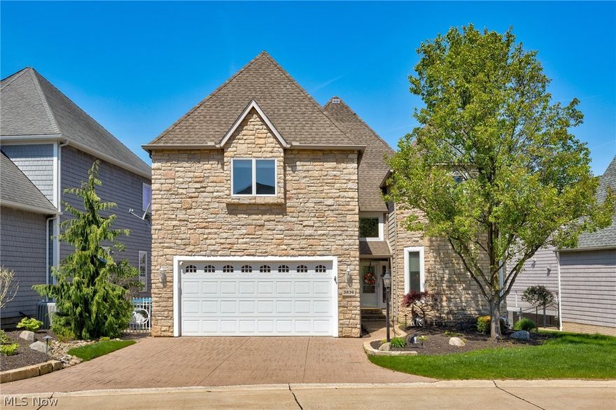 WHAT AN INCREDIBLE VIEW OF PORTAGE LAKES! It is all about the Lake at this Beautiful 3 bedroom, 4 bathroom 1 owner home with direct water front view and direct access. 3 level views of the lake make this house one you will enjoy year around. Boat dock and boat lift included. Perfect time to buy and enjoy the lake . Welcome your guests either through the front entry onto the hardwood floors and into the main living room with immediate sight lines and access to the lake. 20+ ceilings will wall to wall windows and a gas fireplace are the perfect spot for all seasons. Living room, dining room, a beautiful fully applianced kitchen, a dedicated office and 1/2 bathroom finish off this 1st floor. Just off of the dining/kitchen area is a large composite deck with more unobstructed views of the Lake. Up a few stairs to the top floor are 3 bedrooms and 2 full bathrooms. The master suite spans the whole back of the house. Walk in closet, dedicated and spacious master bathroom is a perfect get away. The lower level is an entertainers dream. Full wet bar, a large family room with more direct sight lines to the lake, another half bathroom offers so much flexibility for family living and/or entertaining. The 3 seasons room directly off of the lower level family room is an unbelievable place for morning coffee or evening nightcap. A stone patio and walkway lead directly to the dock and the lake. Newer HVAC and a Navien tankless HWT will give years of maintenance free living. Great location close to the new Dockside Grill. HAVE I MENTIONED THE VIEW?!
