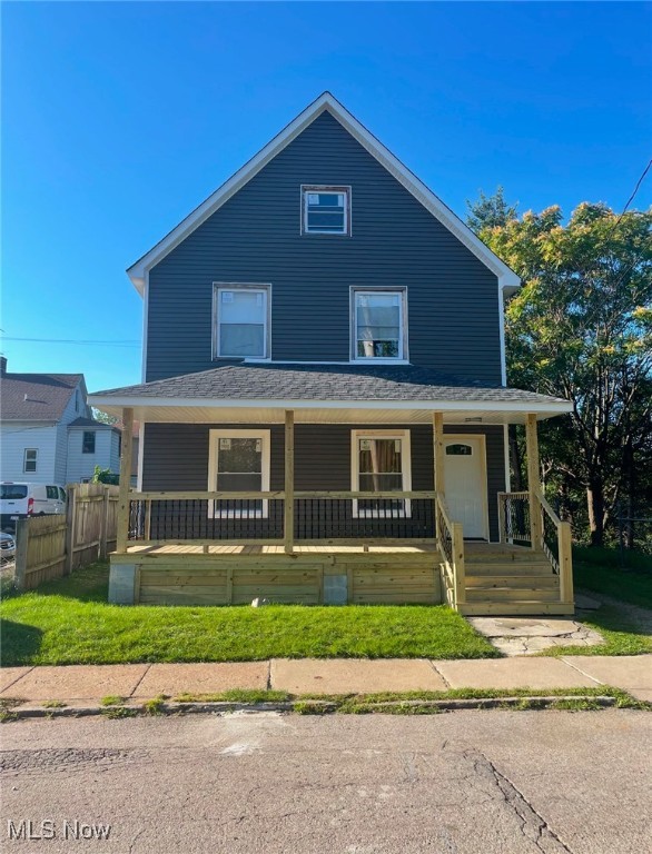 Welcome to this beautifully updated duplex in the heart of Tremont, one of Cleveland's most vibrant neighborhoods. This turnkey property offers an incredible opportunity for both homeowners and investors alike, with two fully updated units that are move-in ready. Each level features spacious living and formal dining rooms, two bedrooms, remodeled bathrooms, and modern kitchens with fresh finishes. New flooring and fresh paint flow throughout both units, creating a clean, contemporary feel. The property also includes a detached garage, basement access for additional storage, and convenient in-unit washer and dryer. Located near Tremont’s award-winning restaurants, eclectic art galleries, boutique shops, and the scenic Towpath Trail, this home places you in the center of a thriving community known for its walkability, cultural events, and historic charm. Whether you're looking to live in one unit and rent the other or add a prime property to your portfolio, this duplex delivers flexibility, style, and unbeatable location.