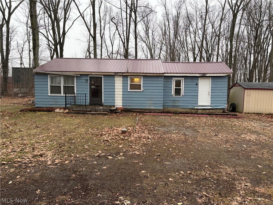 3 Bedroom / 1 Bathroom Ranch being sold in a group of 14 parcels totalling 3.25 Acres.  Tons of potential just waiting for a new owner.