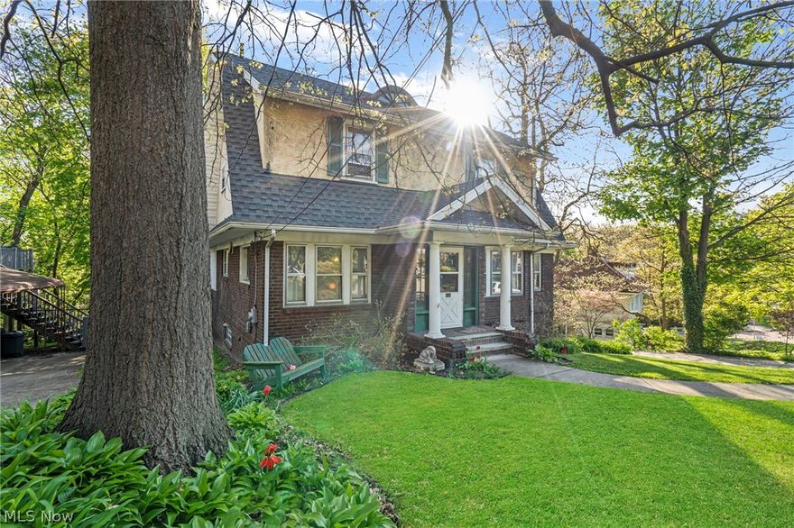 Oh So Rare Brick Colonial on 2 Parcels in the Heart of Highland Square! Looking for space? This Beauty boasts Over 2000 square feet, plus a Rec Room and Half Bath in the Basement! Want a century home with Hardwood Floors, Attached Garage, Fenced-in yard, & a Walk-out basement? Schedule your showing for 655 Weber and make it yours!! Don't over-look the back deck that puts you face to face with the treetops, or the 4 season sunrooms on both the first AND second floors... Or the new roof installed December 2020. That's right, a gorgeous blend of character and updates, and in a prime location on a brick road, no less. Time slots are filling up fast call your favorite realtor to schedule your showing now :)