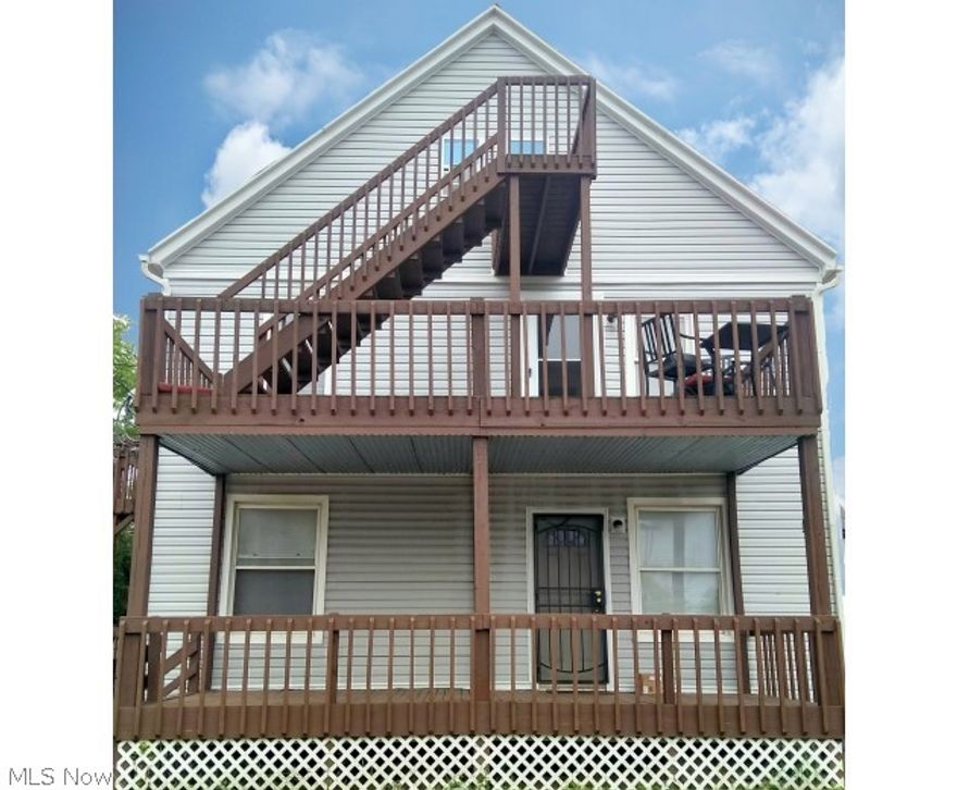 Great opportunity to own an University of Akron or Summa Health System rental! Many options for this 3 unit building. Rent to students, or rent to traveling nurses! Within walking distance to both UofA campus, or across the street from Summa Health System. 3 total units, there are two 2 bedroom units and one 1 bedroom unit. Gross rent is $2065 ($770,$750, $545). Landlord pays for water, sewer, common electric and trash ($186/mo). Tenants pay for electric and gas. The two 2 bedroom units are leased through July 2024 and the 1 bedroom is leased through July 2023