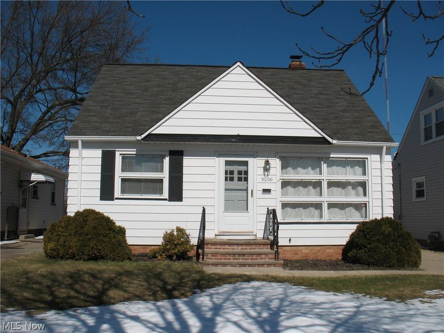 Exceptional 3 Bedroom cape cod located in the desirable area of South Parma. Step inside and marvel at the remodeled kitchen featuring NEW flooring, cabinets, Counter-top, sink, and stainless appliances. The living room is spacious. Two bedrooms on the main floor and second floor Master Suite has nice sized closet and built in shelving area. Several storage areas. NEW carpeting throughout. Main bath remodeled with NEW flooring, tiled shower & walls, toilet and vanity. Freshly painted throughout. NEW Fixtures and hardware. Lower level has a finished family room. Workshop area has work bench that remains. Previously updated drive and walkway; roof, furnace and A/C. All NEW electrical Breaker Box, electrical lighting & outlets, plumbing, HWT. Partially fenced in yard. Many more updates and improvements inside and out. Public Park & playground end of street. Great curb appeal!