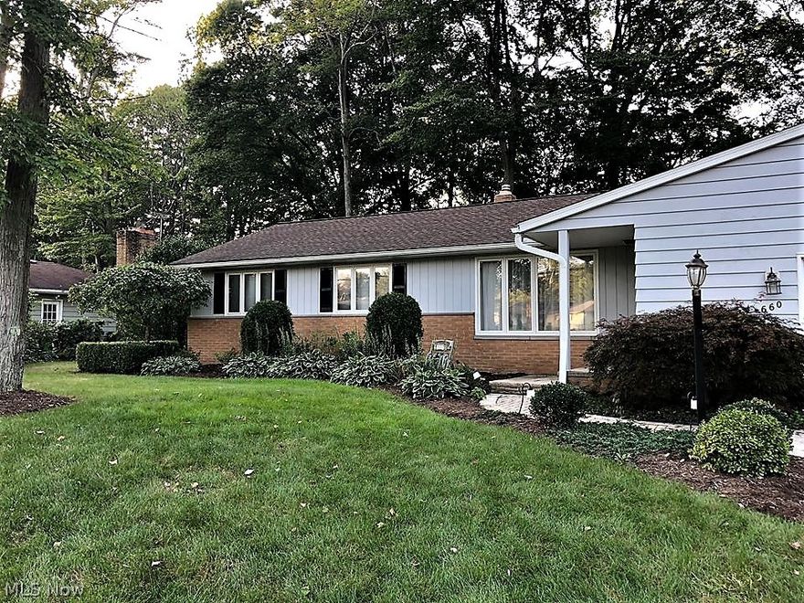 Oh, What A Find! Picturesque Ranch Home On An Amazing Treed Lot. As Soon As You Walk In You Are Sure To Be Impressed With the Gleaming Hardwood Floors and Huge Living Room. Updated and Gorgeous Kitchen With Tons Of Cabinetry and Granite Counters. Rustic Family Room Addition With Wood Burning Fireplace Overlooking A Wooded Ravine. Awesome Master Suite With Master Bath Featuring Double Vanity. Roof, Central Air, Windows, 95% Efficiency Furnace All New Since 2012. Septic To Sewer Conversion Completed In 2016. Seller Offering $2000 New Carpet Allowance. Truly A Pleasure To See!