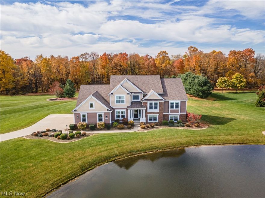 Welcome to your dream home located in Montville Township! This home has been meticulously maintained and offers everything you need! This custom-built, modern split-design property provides a private retreat feel in a neighborhood setting. The spacious 4-bed, 2 full bath, and 2 half bath home is situated on a quiet cul de sac with 2.69 acres and a stocked pond w/ aerator. As you enter the home, you will be impressed by the gourmet kitchen, featuring a butler's pantry and a breakfast room/eat-in-kitchen. The formal dining room boasts a trayed ceiling, perfect for hosting dinner parties. The 1st floor laundry and drop-zone in the mudroom provide convenience and functionality. The master-bed ensuite is spacious and features a large walk-in closet, while two of the other three bedrooms also have walk-in closets. The 2nd floor office w/ a vaulted ceiling overlooks the beautiful pond, creating a peaceful work environment. The walk-out basement has a huge room perfect for entertaining, and an