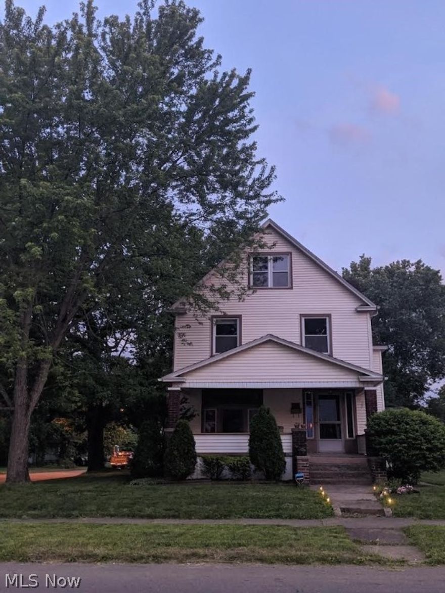 Charming two story sitting on large corner lot featuring three large bedrooms with possible two others on third floor. This home features stunning natural woodwork with oak panel doors and staircase and leaded glass windows. Other highlights include a full basement, security system, two car garage, central air, and city utilities. All appliances stay. Many updates have been done throughout the years which makes it a great choice for any buyer. Great location near schools, shopping and downtown. Call for more details.