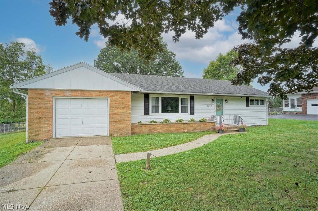 Super cute ranch on large fenced in lot! This home features an eat in kitchen and a sun room over looking the beautiful back yard! The bedrooms are generously sized with large closets. The living room features hardwood floors. The finished basement offers a nice rec room and office. The office could be a third bedroom.
The septic was replaced in January 2022 and the well was dug deeper (95 feet) in 2015. The windows were all replaced on the main floor in 2015. This home has so much to offer, don't miss your chance to own it! Call your favorite Real Estate Agent today and schedule your private showing!