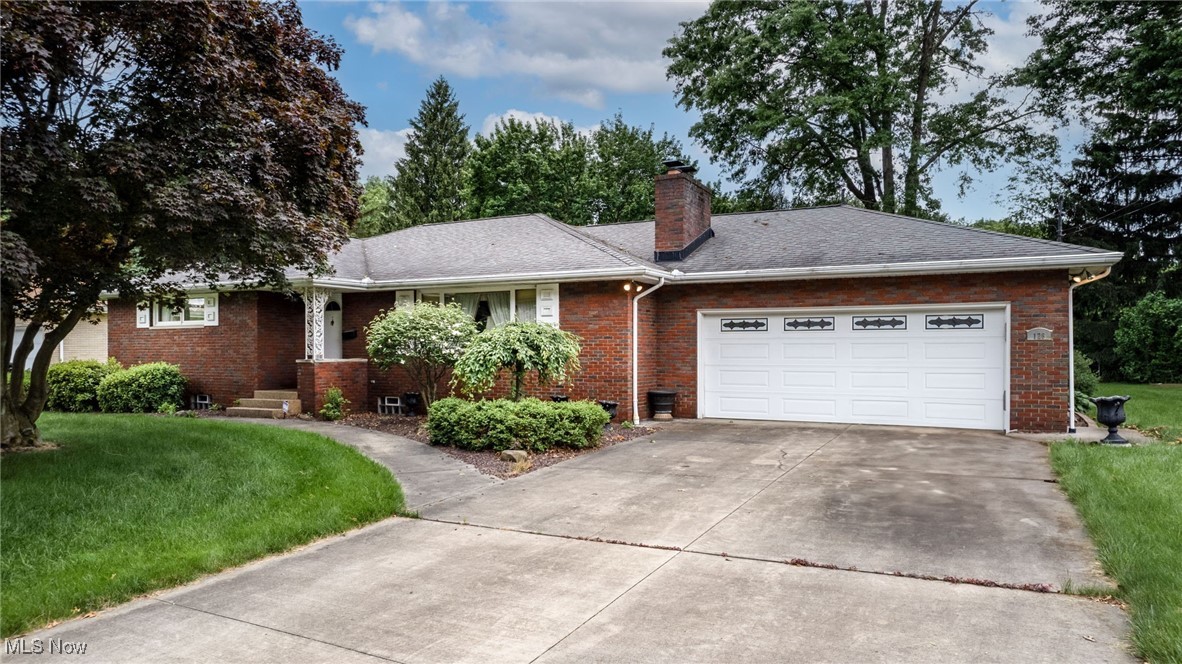 With its all brick construction, this immaculate custom built home provides a spacious interior with a large eat-in kitchen with access to wonderful covered patio. Expansive living room with fireplace, 3 nicely sized bedrooms, and bath with dual sink configuration. Full finished basement comprises of kitchen area, family room with fireplace, full bath, dedicated laundry space etc! Hardwood floors, cedar closet, upgraded laminate floor in kitchen, large entryway, double car garage, beautiful yard, shed add to enhance this home.