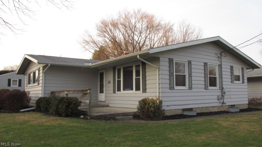 Ranch home with loads of character and charm! Offering 3 bedrooms 2 full baths, spacious living room and dining.Full unfinished lower level plus detached one car garage, Large corner lot , great location close to shopping, This is a fannie mae Homepath property.