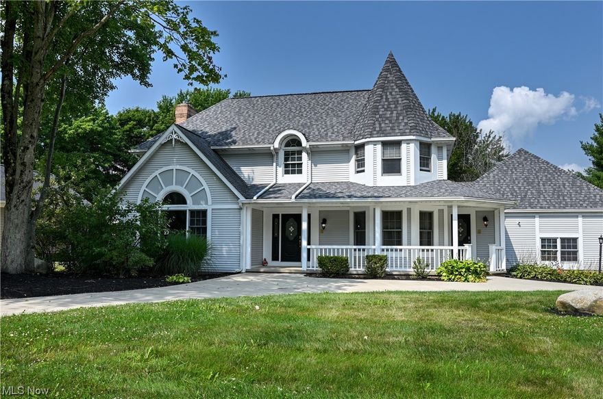 Welcome home to this beautiful Executive Victorian Design Custom Built By Tobin. Complete with a large front porch a wonderful back yard off of the rear deck. This home offers a bayed kitchen area with custom oak cabinets and trim.  Oversized family room complete with lots of built-ins. There is a first floor laundry room and a beautiful sun-room. Upstairs, you'll find the master bedroom complete with walk­-in closets. Three remaining bedrooms you will find are very spacious.   The recreational room downstairs offers a game room with a wet bar, perfect for entertaining.  3 car attached garage.   Newer roof in 2017.   Leaf guard spouting.  Large corner lot.   This is a fabulous opportunity to live in Fox Chase Hills.  Conveniently located near shopping, restaurants, Jackson schools and Lake Cable!   Come see what this wonderful home has to offer.  *Seller will give a carpet allowance of $2500 at closing.