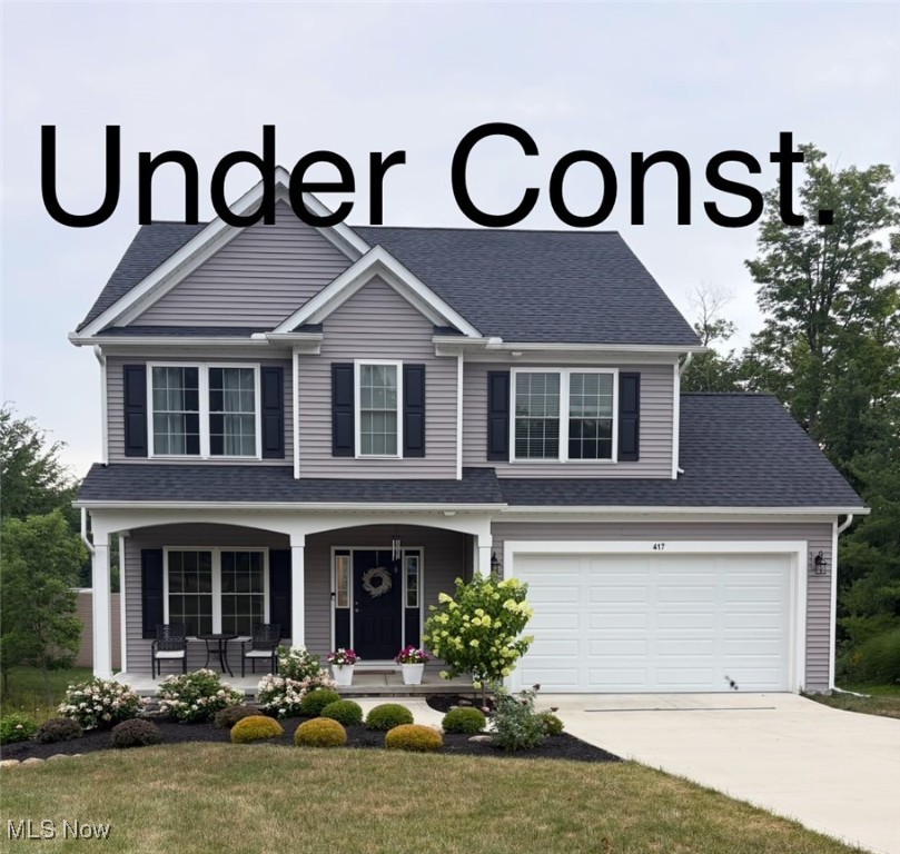 A WR Dawson Homes favorite, "The Mandy" Great value on this one! Over 3,100 sq ft of living space! 4 Br, 3.5 ba. 1st floor Master with 3 br's up plus loft! (or could be a 5th Br) Open design with many upgrades included. Wood beam ceilings, tile kitchen backsplash, LVP flooring, Quartz counter tops, tile master shower, open railings, 14x14 composite deck, over 700 sq ft of finished basement to include a full bath! End lot on the cul de sac- only 1 neighbor! Daylight basement, gas fireplace and impressive selections! PLUS landscaping! Will be complete approx end of Oct. Close to shopping, dining, entertainment and many nature adventures including Lake Erie- the beach, Mentor Lagoons and Mentor Harbor Yacht Club and different parks! Call today to make this one yours before someone else does! It's not going to last! (other lots and floor plans to choose from)