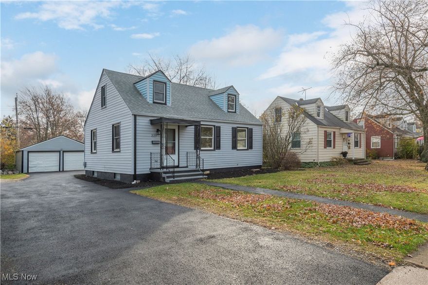 Extensively updated and remodeled 3 bedroom 2 Full Bath with finished basement and 2 car garage in Sheffield Lake. First floor has open feel with Fully remodeled kitchen with all new appliances, Quartz counter tops, new premium lighting and flooring. First floor primary bedroom with a a full remodeled bath. Second floor is huge with fresh carpet, newer windows and a refreshed new bath. Finished basement., AC, 2 car garage. New Roof, central air, new asphalt driveway and much more! Great location just minutes from Lake Erie boat launch and beach... This is a Great community. Set up a showing today!